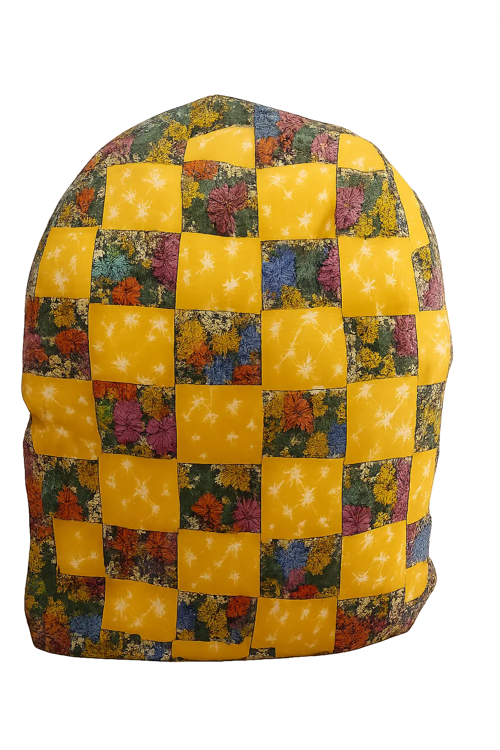 Handmade Quilted Patchwork Mini Backpack for Women | Lightweight, Colorful, Everyday Tote