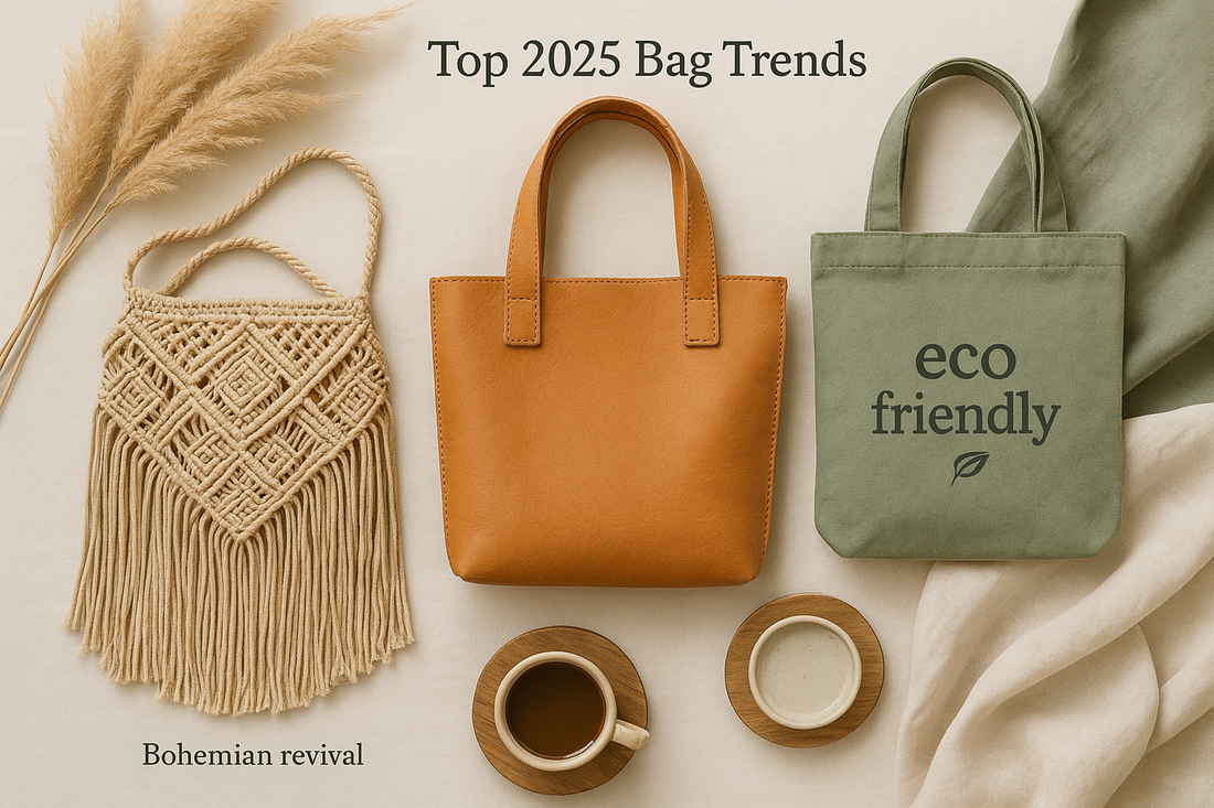 Top 2025 US Bag Trends in the US: Boho Revival, Handcrafted Totes &amp; Eco Styles - ThreadTales India